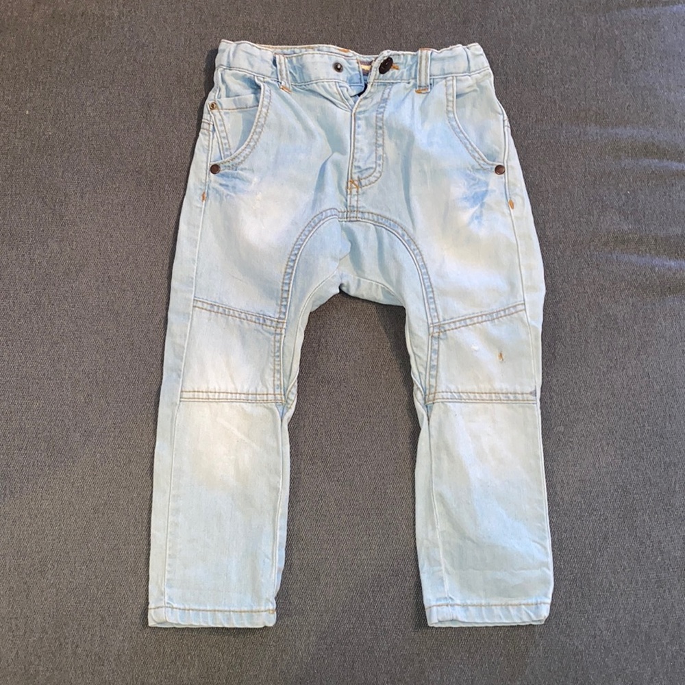 Zara boys harem denim size 2-3Y
